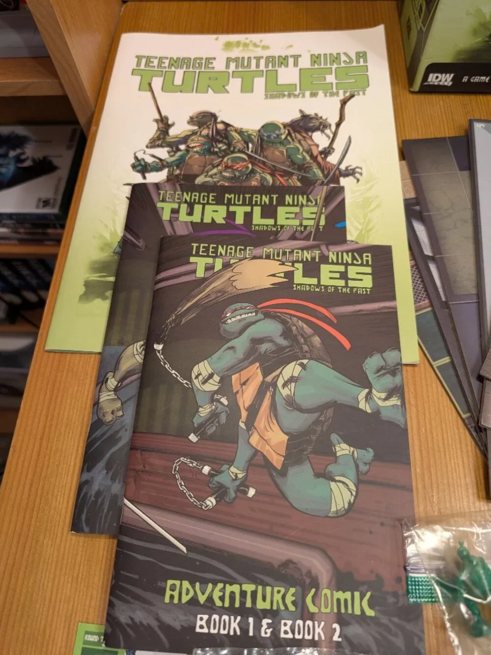 Teenage Mutant Ninja Turtles: Shadows Of The Past Board Game IDW Games ***READ**
